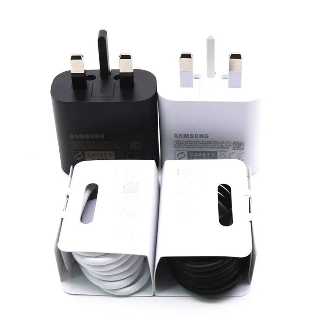 Samsung Galaxy S22/S23/S24 Ultra Speed 25W Super Fast Charger Plug & Cable - Power Up in Minutes