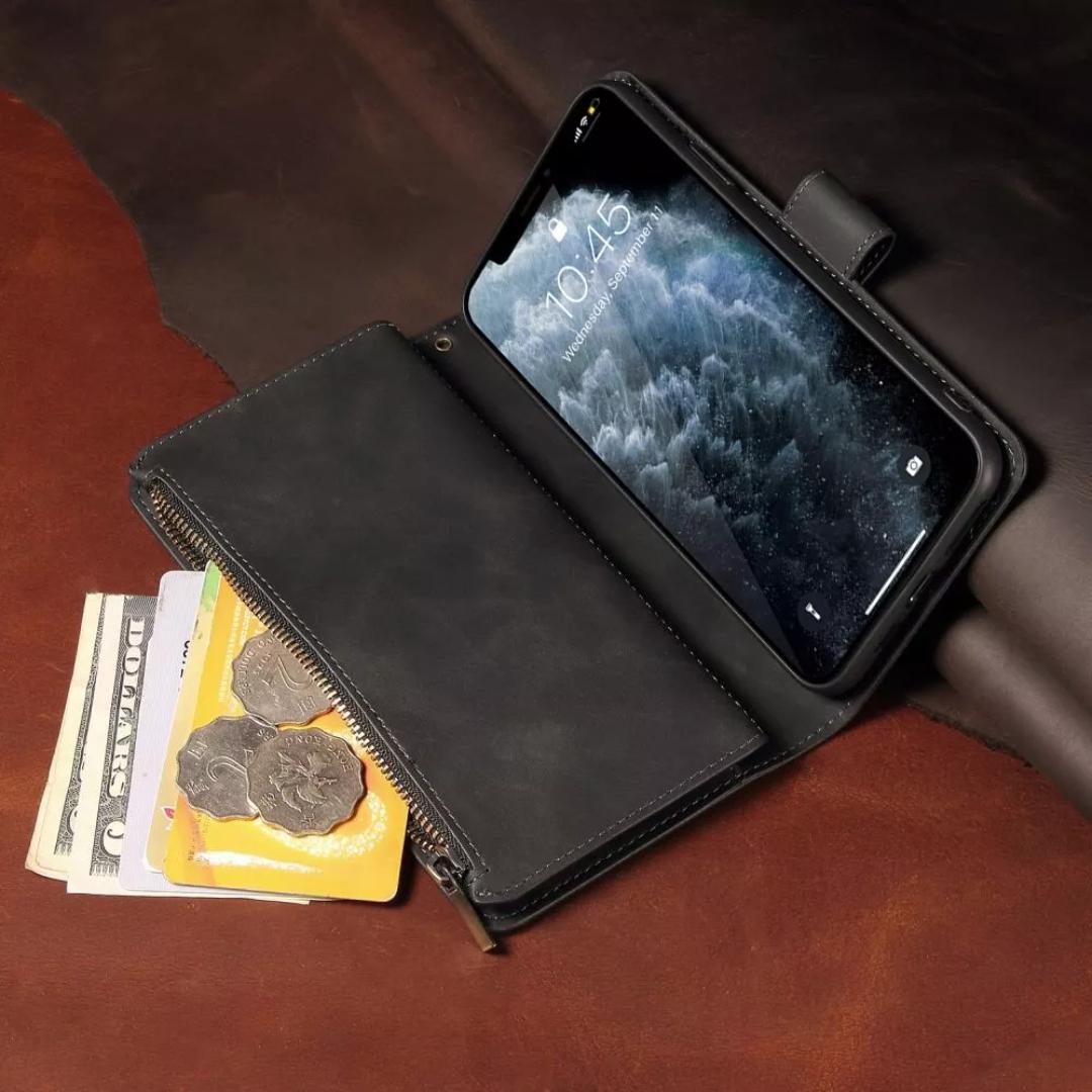 Ultimate Wallet Flip Case for iPhone 14 and 15 Series Secure, Stylish, and Functional