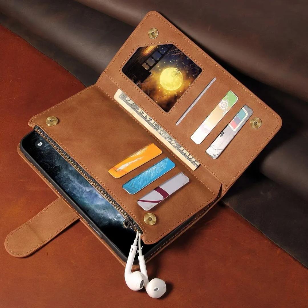 Ultimate Wallet Flip Case for iPhone 14 and 15 Series Secure, Stylish, and Functional