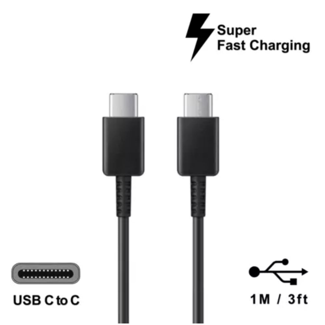 Samsung Galaxy S22/S23/S24 Ultra Speed 25W Super Fast Charger Plug & Cable - Power Up in Minutes