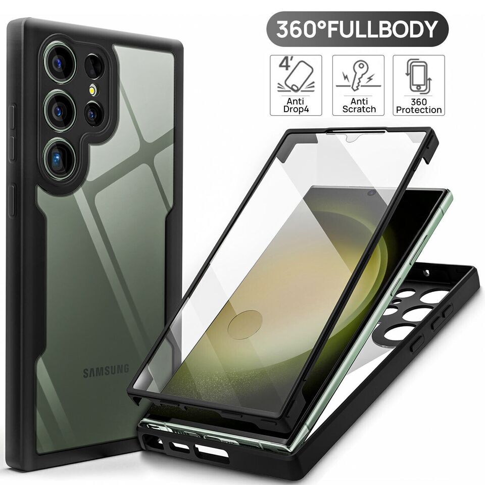 [IndusWolf] Front Back full body protection case for Samsung S24 S24+ and S24 ultra